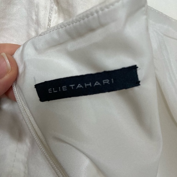 Elie Tahari linen A line skirt - Picture 8 of 11